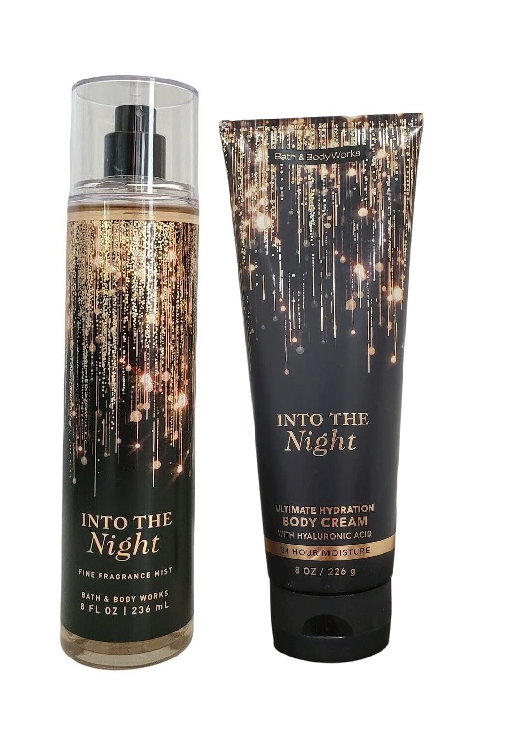 Bath and Body Works - Into the Night - Fine Fragrance Mist and Ultra Shea Body Cream - Full Size –2019～～～$0.50～～～mysite～shopiaas～啦啦啦